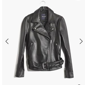 SOLD OUT Madewell Ultimate Leather Motorcycle Jacket